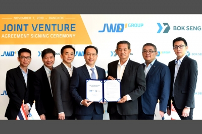 JWD เซ็นสัญญาร่วมทุน Bok Seng รุก Project Cargo