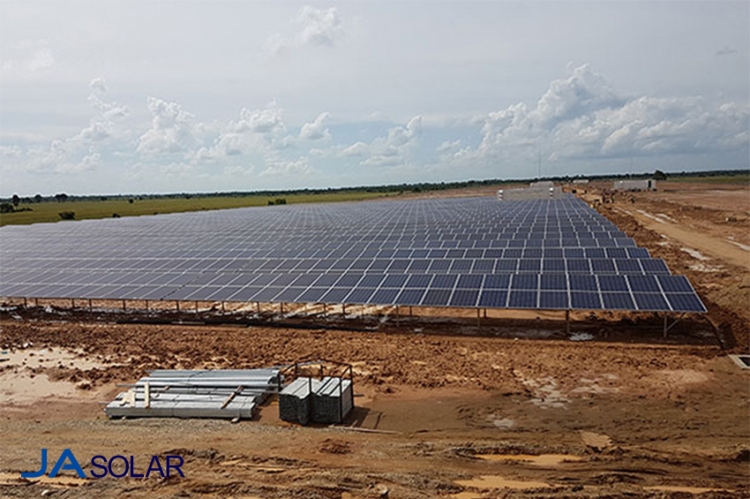 JA Solar จัดหาโมดูลให้โครงการโรงไฟฟ้าพลังงานแสงอาทิตย์ขนาด 39MW ในกัมพูชา