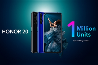 HONOR 20 วางขายทั่วโลก หลังทุบสถิติยอดขายในจีน