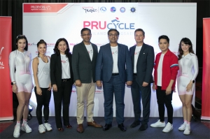 พรูเด็นเชียล ผนึกภาครัฐ เปิดตัว “PRUcycle Thailand” งานปั่นจักรยานสุดยิ่งใหญ่ บนชายหาดบางแสน