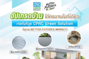 CPAC Green Solution ชูนวัตกรรมรักษ์โลก เอาใจคนรักบ้าน ในงาน “BETTER FUTURES MARKET 2023